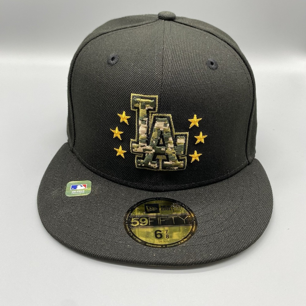 New Era Los Angeles Dodgers 2024 Armed Forces Day On-Field 59FIFTY Fitted 6 7/8